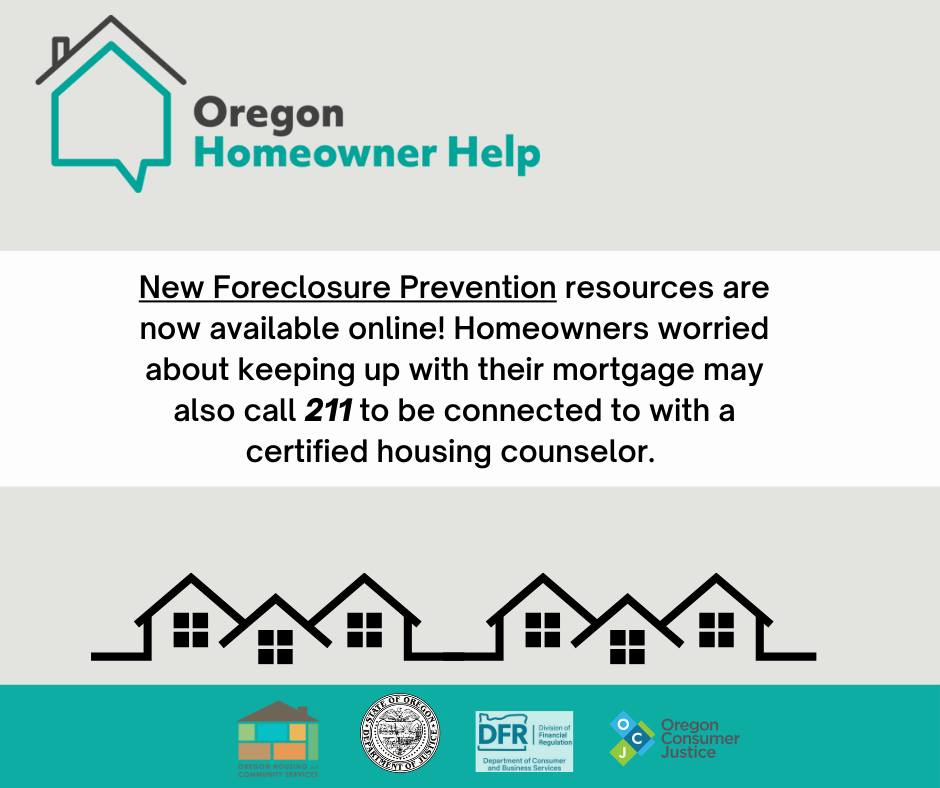 Oregon Homeowner Help graphic