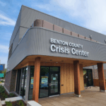 Front entrance of the Benton County Crisis Center