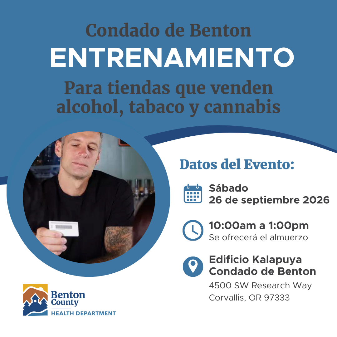 Un camarero verifica una identificación, destacando la capacitación que el condado de Benton ofrece el 26 de septiembre a los minoristas de alcohol, tabaco y cannabis.
